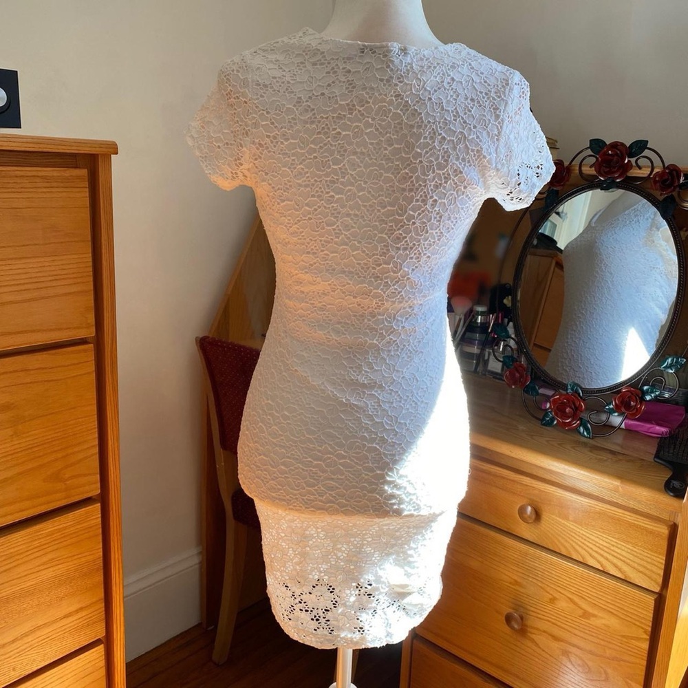 White Lace Dress